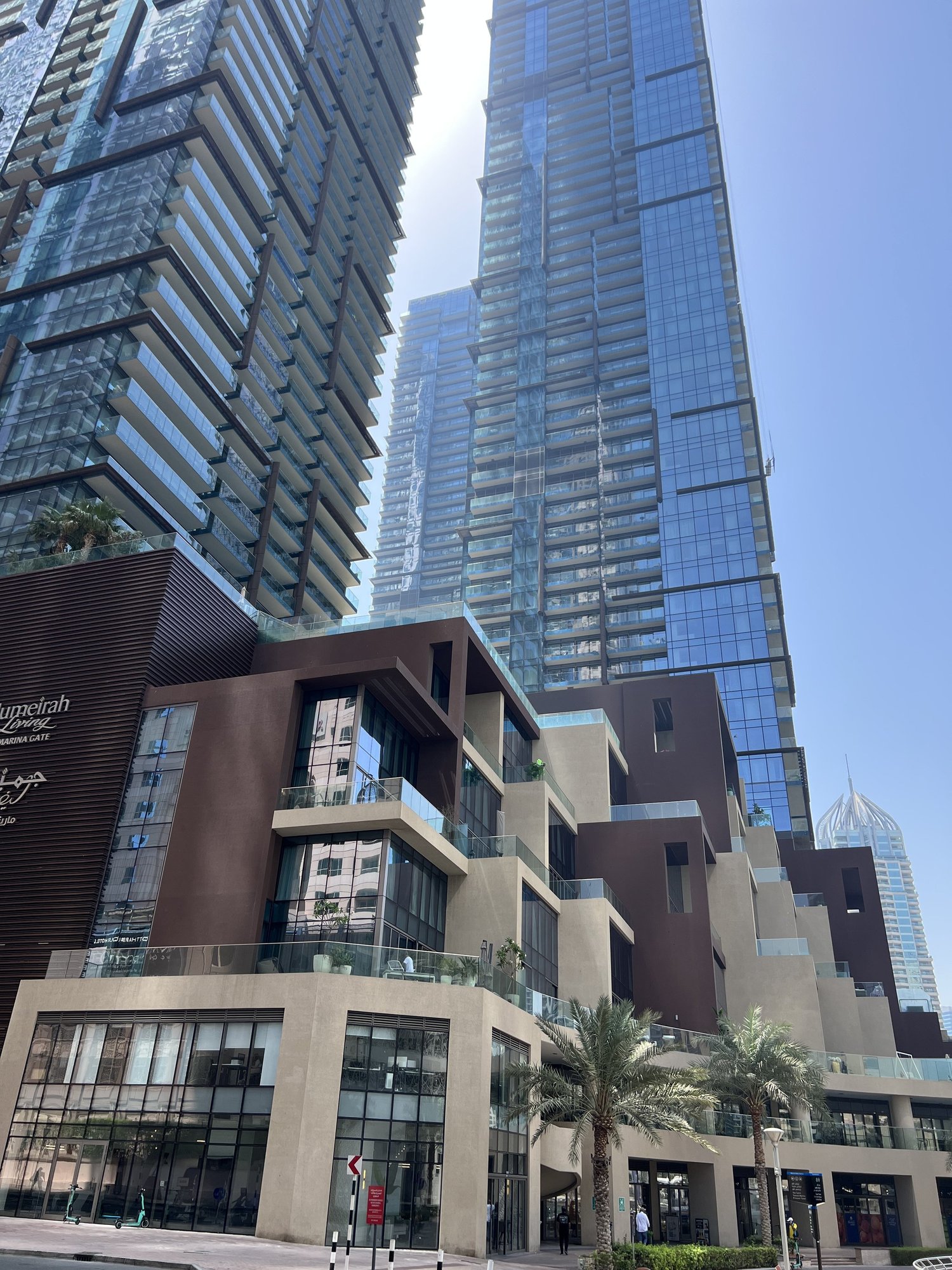Jumeirah Living Marina Gate, location of the MRGT Dubai office